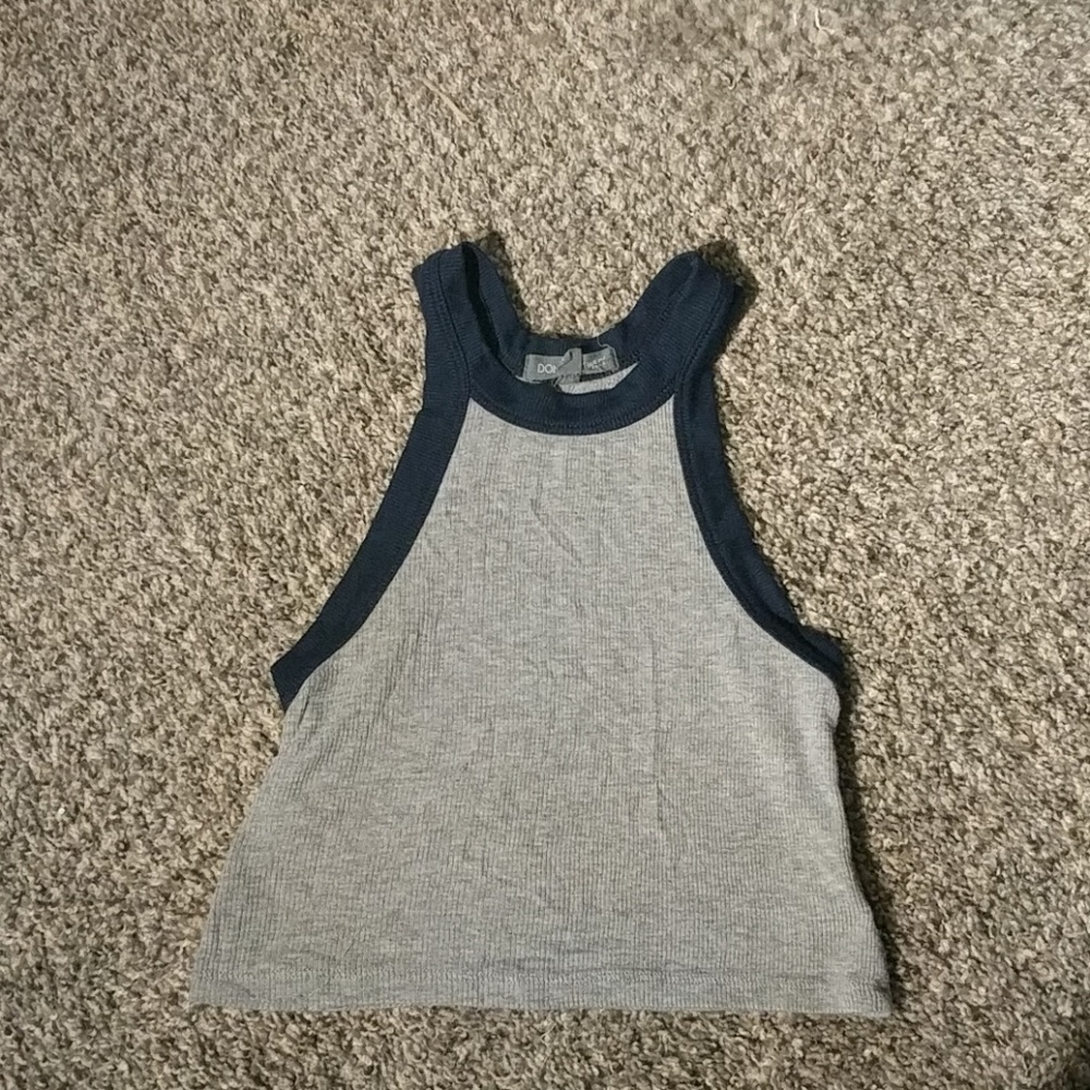 Ribbed crop top